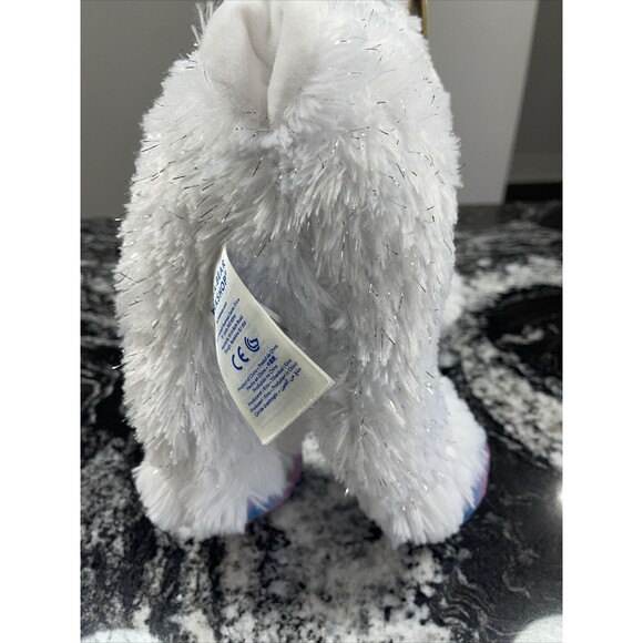 Build A Bear Glisten Reindeer Plush with Pink and Blue Swirl Antlers and Hooves - Picture 8 of 13